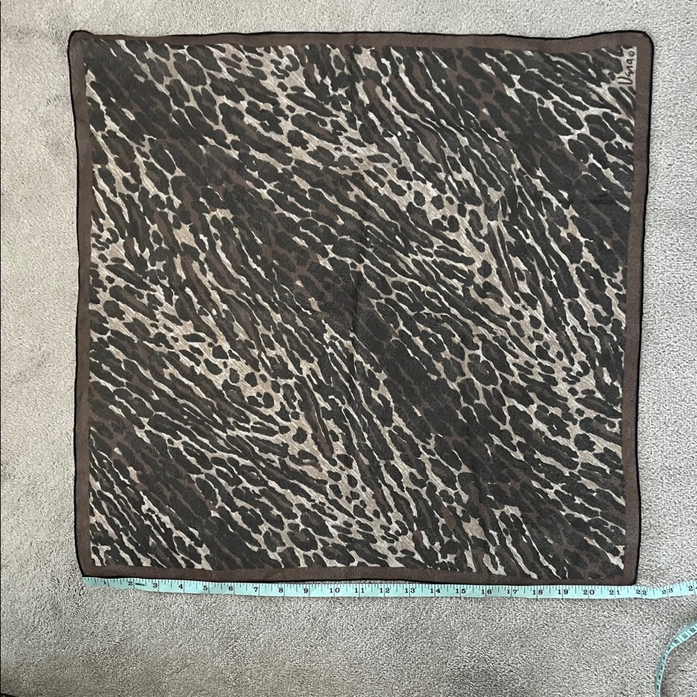 Vintage Vera Animal Print Square Scarf